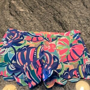 Lilly Pulitzer Scalloped Shorts